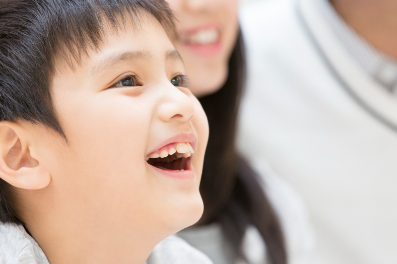 出っ歯の男の子