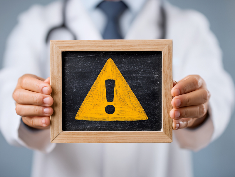 歯の外傷を放置するリスクについて説明する歯科医師